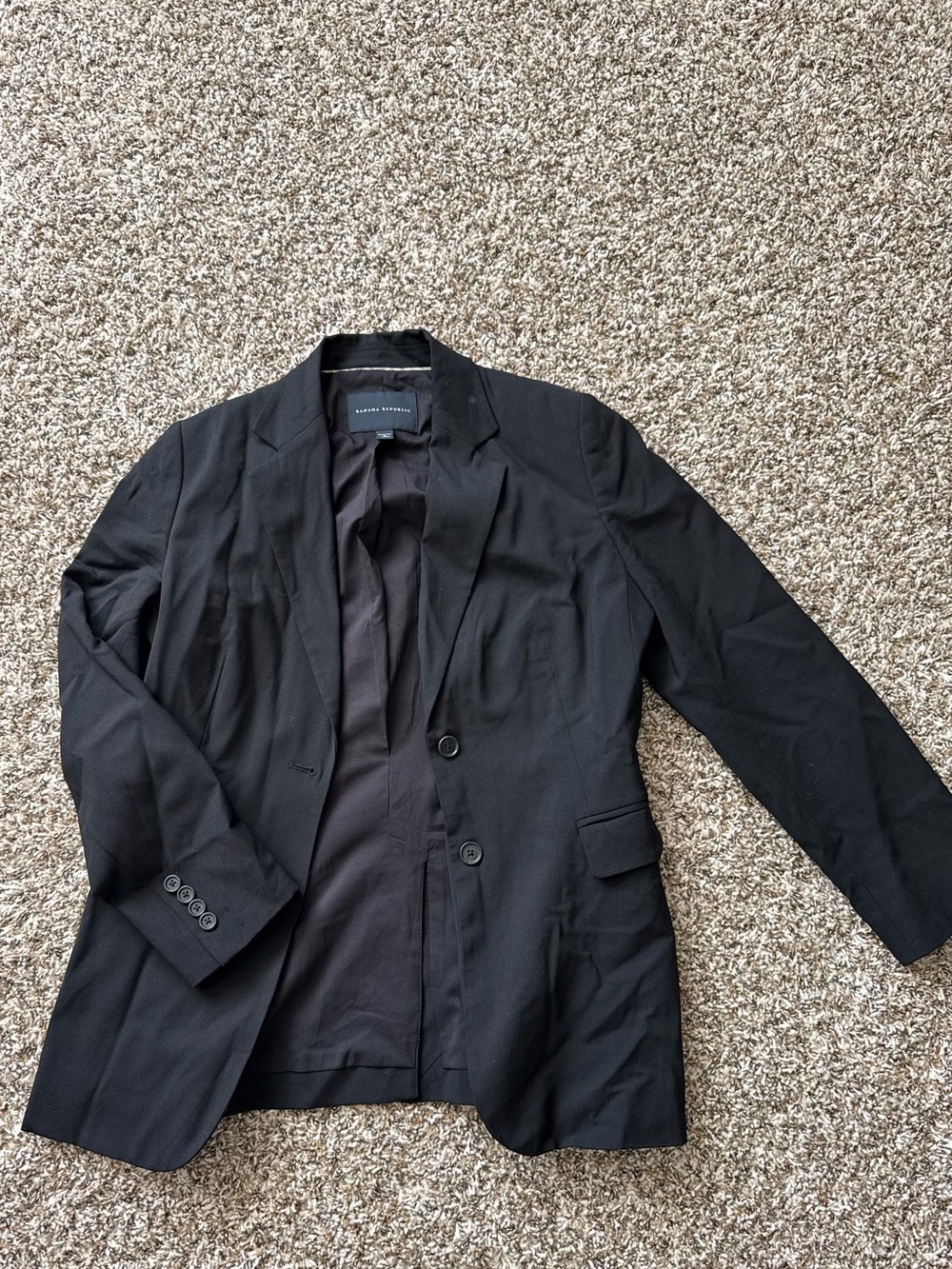Banana Reuplic Classic Black Blazer